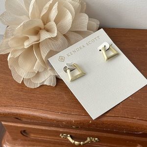 Kendra Scott Square Dangle Hoop Earrings